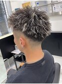 スパイキーツイストパーマ