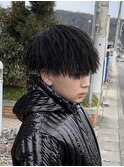 激縦落ちパーマ（イナズマツイスト　パイルツイストパーマ）