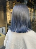 グラデーション×ブルー