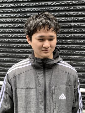 シオ ヘアー デザイン(Sio. hair design) スパイキーショート ベリーショート ピンパーマ