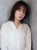 ルー ハナレ(Luu HANARE)&nbsp;ナチュラルボブ/顔まわりレイヤーカット/神戸/東灘/岡本/三ノ宮