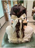 編みおろしツイン