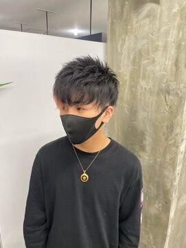 メンズサロン キング 高槻店(Men’s salon K!ng) さ波巻きツイストスパイラルパーマ/フェザーパーマ/眉毛/メンズ