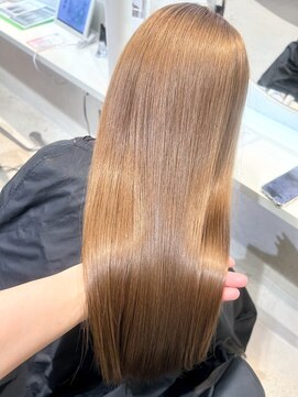 トーン(TONE) TONEツヤ髪/髪質改善/ベージュ/ミルクティーベージュ