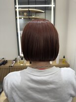 ロンドプロフィール 浦和(Lond profil)&nbsp;イメチェン　ボブ　外ハネボブ　美髪　ホワイトブロンド　韓国