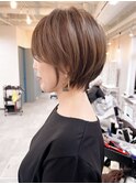 ショート/ショートボブ/ショートカット/丸みショート/大宮