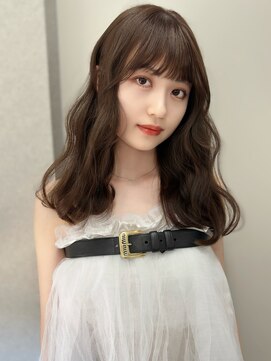 ボタン ハカタ(VOTAN hakata) ◎ 暗めカラー/前髪/顔まわりカット/ブラウンベージュ/博多 ◎