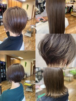 リングアリング(Ring a Ring)の写真/髪のエイジングから輪郭補正カットで悩みを解消できるスタイルが得意【あ、ちょっと素敵】を見つけよう！