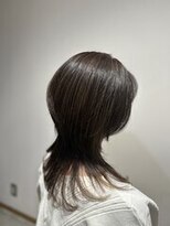 ヘアーオアシス ビオトープサン(Hair Oasis biotope SUN)&nbsp;ロングウルフの白髪ぼかし