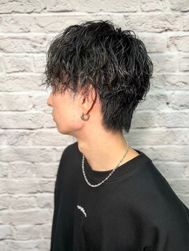 ヘアサロン 銀座マツナガ新宿店(hair salon) 【新宿メンズ】濡れ感ツイストスパイラル×ハイライト