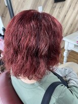 ルネッサンスヘアー ラファエロ(RAFFAELLO)&nbsp;秋色　赤髪　秋 color エドルクオンカラーからーみゆーず