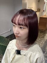リタ(LITA)&nbsp;【LITA】ボブに葡萄カラー  ☆小畑