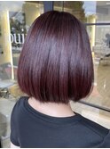 富士見ヶ丘ショートくびれショートイルミナカラー顔周りレイヤー