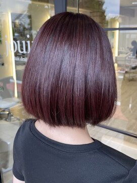 ジュイール 富士見ヶ丘(jouir) 富士見ヶ丘ショートくびれショートイルミナカラー顔周りレイヤー