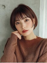 バランス 天王寺店(Balance)&nbsp;ナチュラルブラウン/ショートボブ/髪質改善