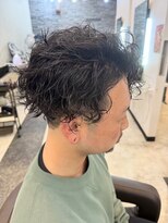 ガーデン 西川田店(garden)&nbsp;宇都宮波巻きスパイラルパーマ波巻きパーマセンターパートメンズ