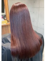 エル(EL.)&nbsp;縮毛矯正/髪質改善/トリートメント/艶髪カラー/ピンクブラウン