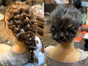 ヘアセット・着付け専門店 FUN-aid【4月上旬 NEW OPEN(予定)】の写真/【★4月NEWOPEN★】ライブヘアセット~結婚式ヘアセットまで。2次会・お呼ばれヘアセットも旬の似合わせで*