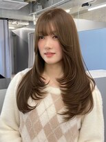 ローレン(Lolen.)&nbsp;レイヤーカット×ヘーゼルブラウン sayuri