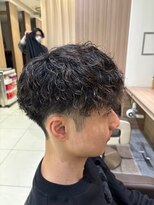 アッシュ 浦安店(Ash)&nbsp;浦安スパイラルパーマ波巻きパーマ刈り上げ