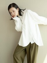 スリーランド(THREELAND)&nbsp;インナーカラー、ネイビーカラー、ボブ（堀）