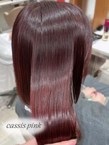 ピークアブー アヴェダ ギンザシックス(PEEK-A-BOO AVEDA GINZASIX) 【カシスピンクカラー】プラムカラー 艶髪 オイルカラー ◆