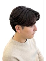 become men's hair 名駅EAST【10月3日 NEW OPEN(予定)】&nbsp;曲がるメンズ縮毛矯正×毛流れフェザーパーマ風/名古屋/名駅