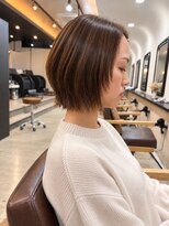 エトネ ヘアーサロン 仙台駅前(eTONe hair salon)&nbsp;柔らかく揺れる大人レイヤーボブ