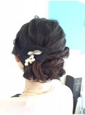 パーティスタイルヘアアレンジ【ヘアセット立川/立川南/着付け】