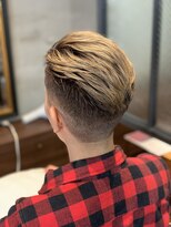 リバレッジ 広尾(Leverage)&nbsp;外国人風バーバーオールバックツーブロック