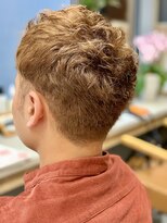 カームリーヘアー(calmLY HAIR)&nbsp;ベリーショート/ダークアッシュ/ニュアンスパーマ/韓国マッシュ