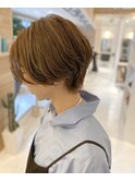 道村/アッシュブラウン/パーマ/マニッシュショート/chobii銀座