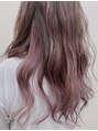 プレッティ フォー ヘア(PRETTY FOR HAIR) くすみバイオレットカラー♪インナーカラー×バレイヤージュ