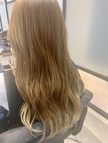 アールサロン オカザキ(Rr salon.OKAZAKI)&nbsp;ハイトーンツヤカラー