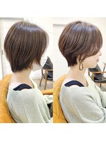 トゥーナ 表参道(tona)&nbsp;20代30代40代50代60代ショコラベージュ ボブルフ ベビーバング