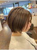 レザーコンパクトショート