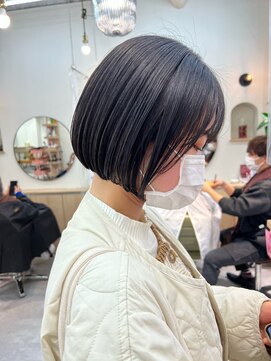 ロウバイレボ 柏(lou by revo) ショートボブ/ミニボブ/マッシュ/切りっぱなし/柏駅