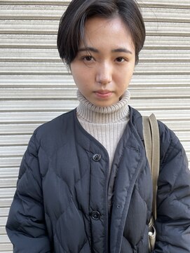 リル(Lilu) 黒髪ハンサム過ぎないショート　クロカワケンタ