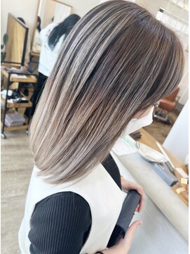 アーブル ヘアーアンドメイク(ARBRE) ブリーチバレイヤージュ髪質改善トリートメント