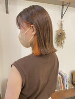 ベック ヘアサロン(BEKKU hair salon) インナーカラー×外ハネボブ