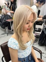 グロウ 渋谷西口(grow) pullexteでblonde×layer