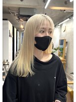 ソルトウォーター(SALT WATER)&nbsp;モードヘア　ブロンド