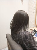 ミディアム×グレージュカラー/20代30代40代