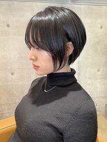 ヘアーアンドレイ エビス(hair.andrey EBISU) [ANDREY]グレーベージュ/レイヤーロング/前髪パーマ黒髪カタログ