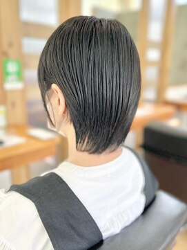 ポルム パプリカ(polum paprika) 大人可愛いナチュラルショート黒髪暗髪20代30代40代