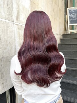 ラグーン 原宿 表参道(LAGOON) 【LAGOON】ブリーチなし/レッドブラウン/イメチェン似合わせ