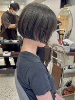 ショートヘア/ボブ/可愛い丸み/簡単スタイリング/20代30代