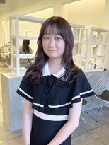 クリアーオブヘアー 池下店(clear OF HAIR)&nbsp;顔まわりレイヤー×ロングレイヤースタイル