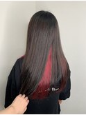 チラ見せ☆Cherry redカラー