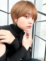 リル バイ ジルブラン(Lil by JIL BLAN) ショートボブグレージュハイライトレイヤーカット髪質改善